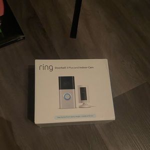 ring doorbell 3 plus and indoor cam